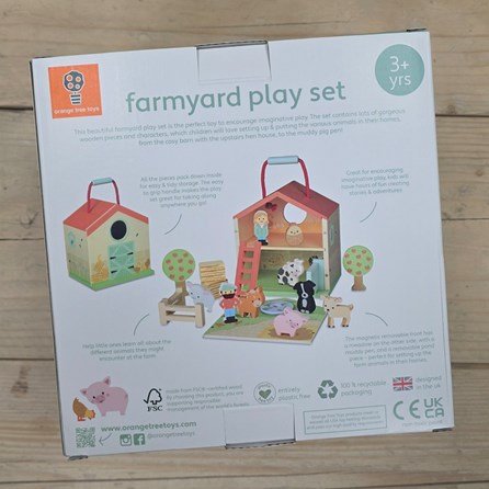 Wooden Farmyard Play Set Wooden Farmyard Play Set