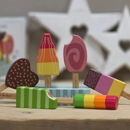 Wooden Ice Lollies