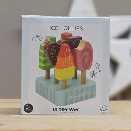 Wooden Ice Lollies