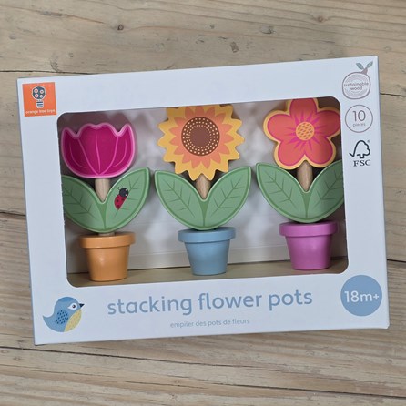 Wooden Stacking Flower Pots Wooden Stacking Flower Pots