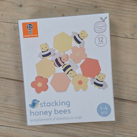 Wooden Stacking Honey Bees Wooden Stacking Honey Bees