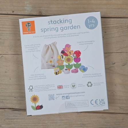 Wooden Stacking Spring Garden Wooden Stacking Spring Garden