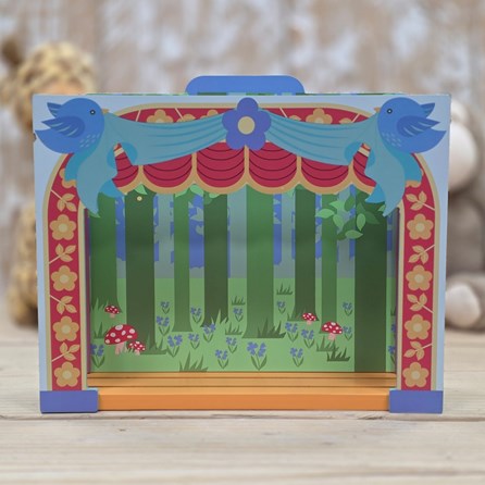 Wooden Table Top Theatre Set Wooden Table Top Theatre Set