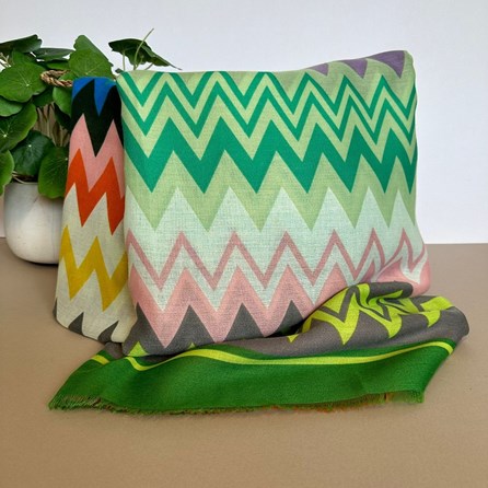 Zigzag Print Scarf Zigzag Print Scarf