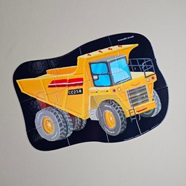 12pc Mini Jigsaw Puzzle - Construction 12pc Mini Jigsaw Puzzle - Construction