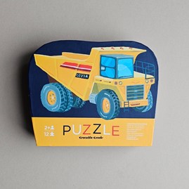 12pc Mini Jigsaw Puzzle - Construction 12pc Mini Jigsaw Puzzle - Construction