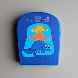 12pc Mini Jigsaw Puzzle - Dino Friends 12pc Mini Jigsaw Puzzle - Dino Friends
