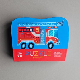 12pc Mini Jigsaw Puzzle - Fire Truck 12pc Mini Jigsaw Puzzle - Fire Truck