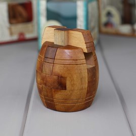 Nelson's Barrel Wooden Puzzle Nelson's Barrel Wooden Puzzle