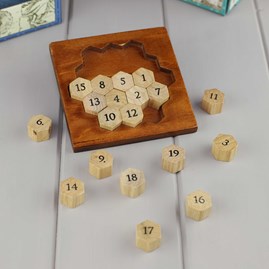 Aristotle's Wooden Number Puzzle Aristotle's Wooden Number Puzzle