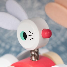 Zigolos Pull Along Rabbits Zigolos Pull Along Rabbits