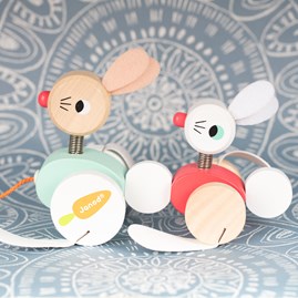 Zigolos Pull Along Rabbits Zigolos Pull Along Rabbits