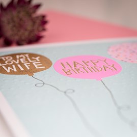 'To A Lovely Wife...' Greetings Card 'To A Lovely Wife...' Greetings Card