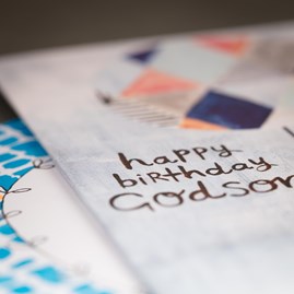 'Happy Birthday Godson' Greetings Card 'Happy Birthday Godson' Greetings Card