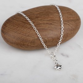 Anklet With Silver Star Charm Anklet With Silver Star Charm