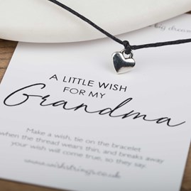Little Wish 'Grandma' Heart Wish Bracelet Little Wish 'Grandma' Heart Wish Bracelet