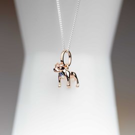 Personalised Staffordshire Bull Terrier Necklace Personalised Staffordshire Bull Terrier Necklace