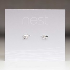 Solid Silver Balloon Elephant Stud Earrings Solid Silver Balloon Elephant Stud Earrings