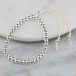 Friendship Bracelet Silver Friendship Bracelets Nude