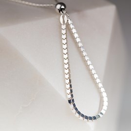 Box Chain Slider Bracelet Box Chain Slider Bracelet