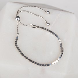 Box Chain Slider Bracelet Box Chain Slider Bracelet