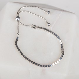 Box Chain Slider Bracelet