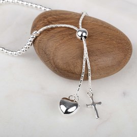 Children's Silver Christening Bracelet Children's Silver Christening Bracelet