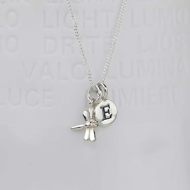 Personalised Miniature Dragonfly Necklace Personalised Miniature Dragonfly Necklace