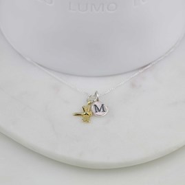 Personalised Miniature Dragonfly Necklace Personalised Miniature Dragonfly Necklace