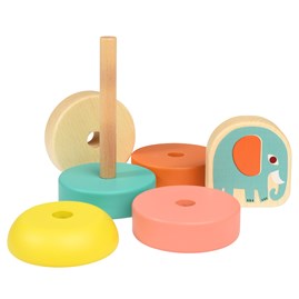 Wooden Elephant Stacking Toy Wooden Elephant Stacking Toy