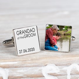 Personalised Wedding Party Photo Cufflinks Personalised Wedding Party Photo Cufflinks