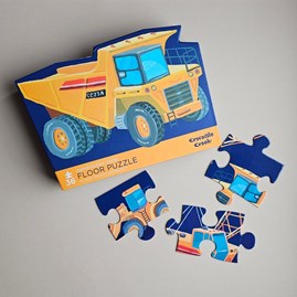 36pc Floor Jigsaw Puzzle - Construction Zone 36pc Floor Jigsaw Puzzle - Construction Zone
