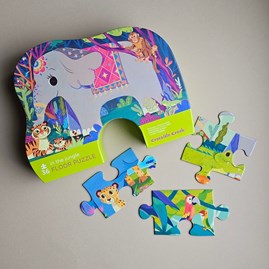 36pc Floor Jigsaw Puzzle - In the Jungle 36pc Floor Jigsaw Puzzle - In the Jungle
