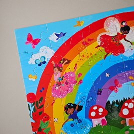 36pc Floor Jigsaw Puzzle - Over the Rainbow 36pc Floor Jigsaw Puzzle - Over the Rainbow