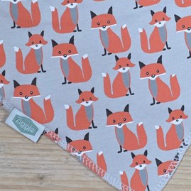 Bandana Dribble Bib - Foxes