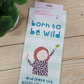 'Born To Be Wild' Tea Towel
