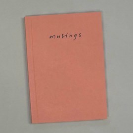 Caroline Gardner Orange A6 Softback Notebook