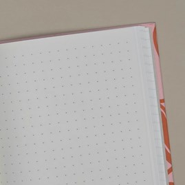 Caroline Gardner Pink Heart 3-Section A5 Hardback Notebook