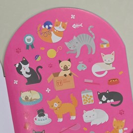 Cats Colouring Book and Stickers Cats Colouring Book and Stickers