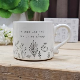 Ceramic Mug 'Friends Are Family'