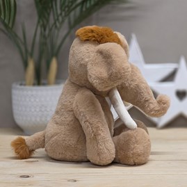 Charlie Bears Large Wally Mammoth Oatmeal Brown Charlie Bears Large Wally Mammoth Oatmeal Brown