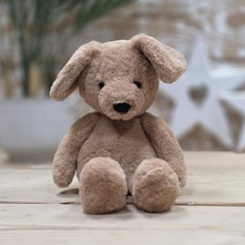 Charlie Bears Ruff Puppy Oatmeal Brown