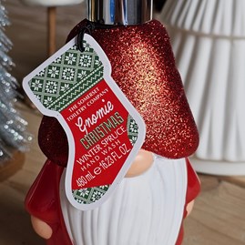 Christmas Santa Gonk Frosted Spruce Hand Wash