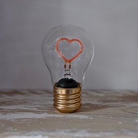 Cordless Heart Lightbulb Cordless Heart Lightbulb