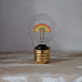 Cordless Rainbow Lightbulb Cordless Rainbow Lightbulb