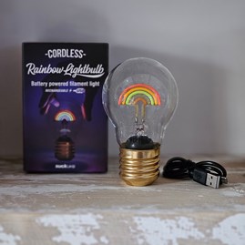 Cordless Rainbow Lightbulb Cordless Rainbow Lightbulb
