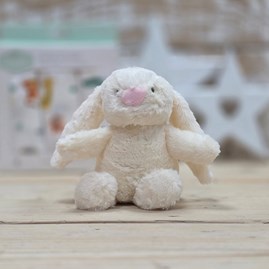 Cream Bunny Soft Toy