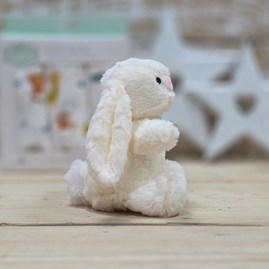 Cream Bunny Soft Toy
