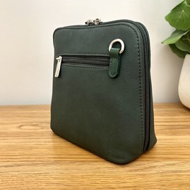 Cross Body Bag in Dark Green Cross Body Bag in Dark Green