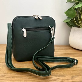 Cross Body Bag in Dark Green Cross Body Bag in Dark Green